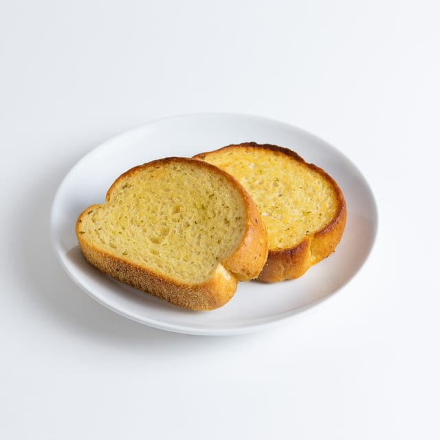 Roasted Garlic Parmesan Bread for Two.